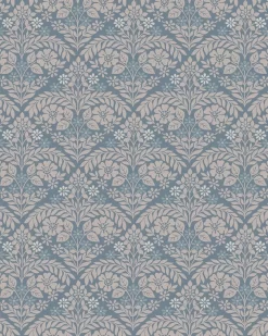 Margam Newport Blue Wallpaper