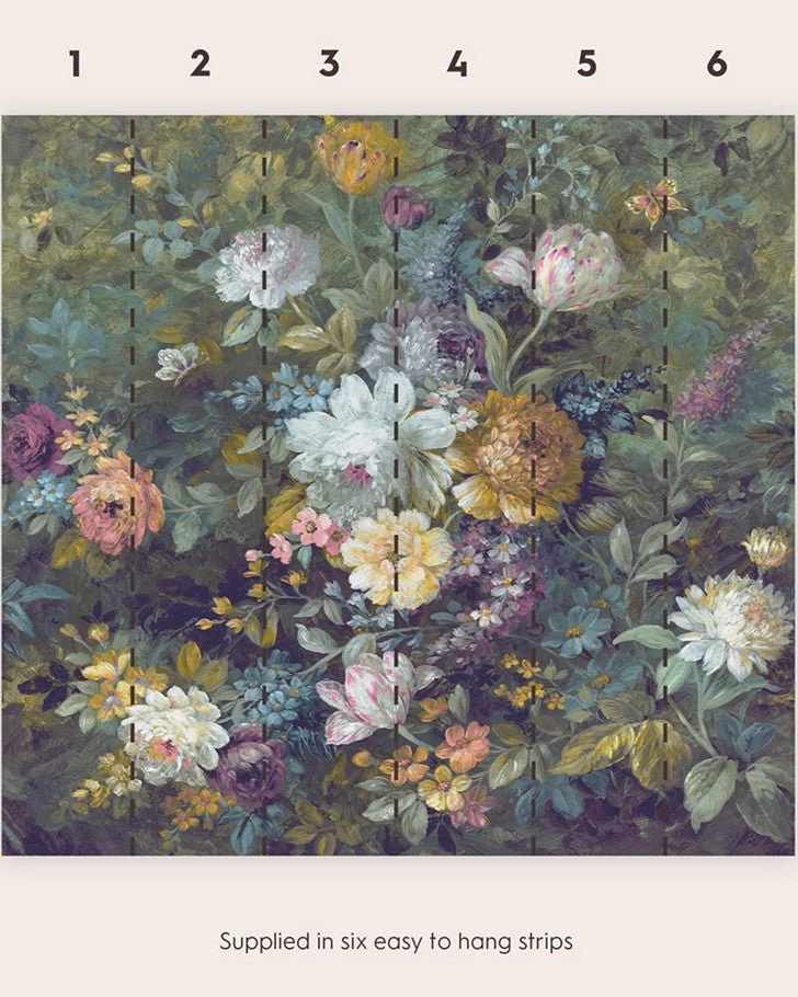 Mathilde Multi Wallpaper Mural - Image 3