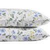 Meadow Floral Blue Standard Pillowcase Pair