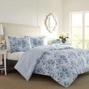 Mila Blue Comforter Set - Image 6