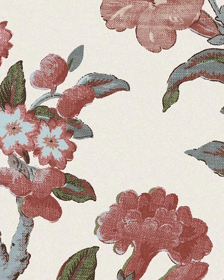 Minera Crimson Red Wallpaper - Image 2