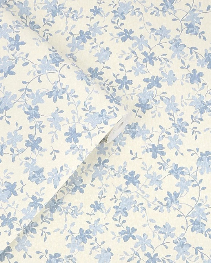 Misterton Trail Pale Seaspray Blue Wallpaper - Image 2