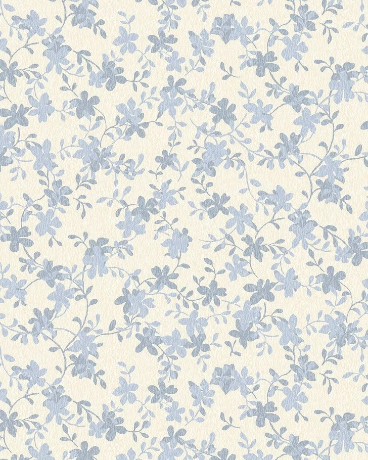 Misterton Trail Pale Seaspray Blue Wallpaper