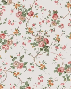 Mountney Garden Antique PinkWallpaper