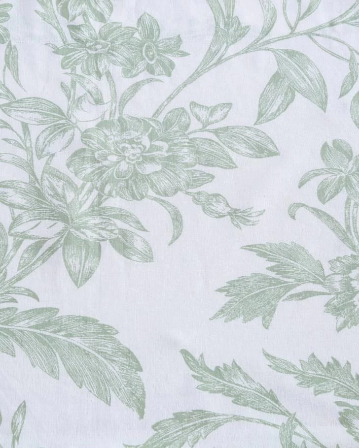 Natalie Green Tie Up Valance - Image 3