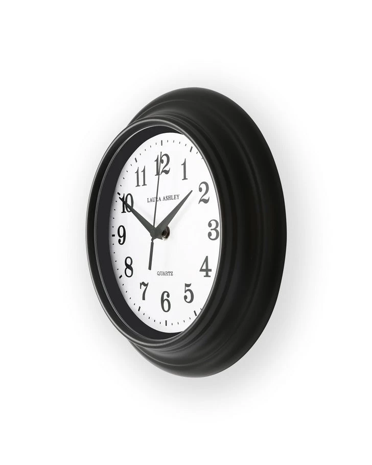 Charcoal Grey Small Kitchen Clock - Image 3