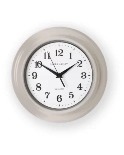 Dove Grey Small Kitchen Clock