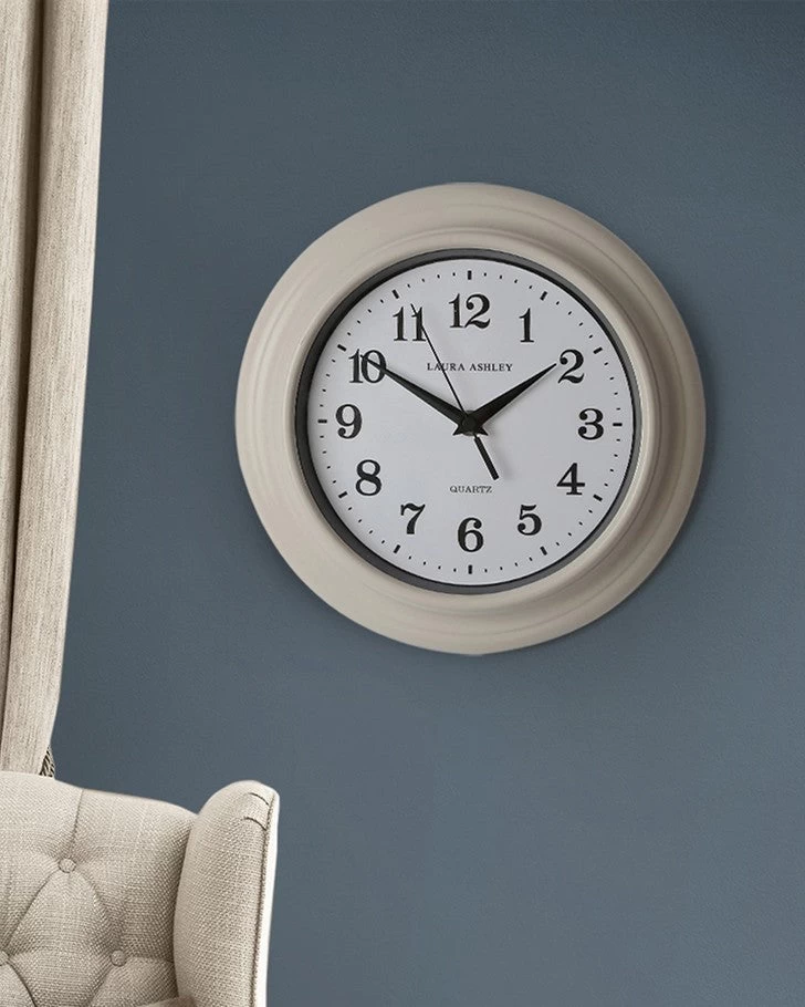 Dove Grey Small Kitchen Clock - Image 2