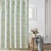 Nora Bright Blue Shower Curtain