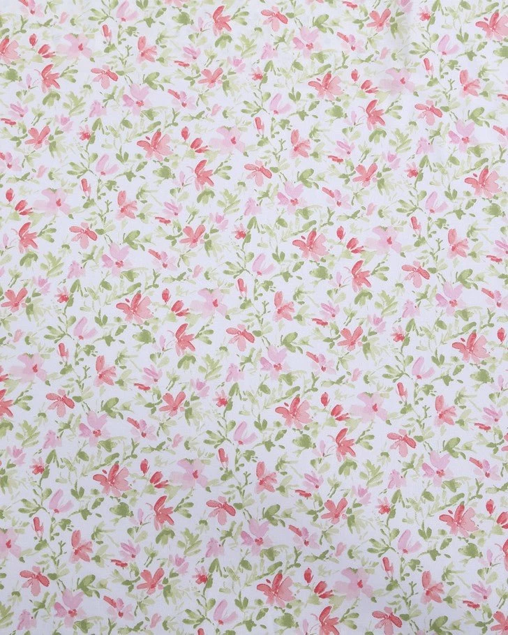 Norella Pink Cotton Percale Standard Pillowcase Pair - Image 5