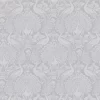 Peacock Damask Pale Slate Wallpaper Sample