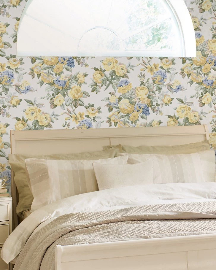 Pembrey Pale Gold Wallpaper Sample - Image 2