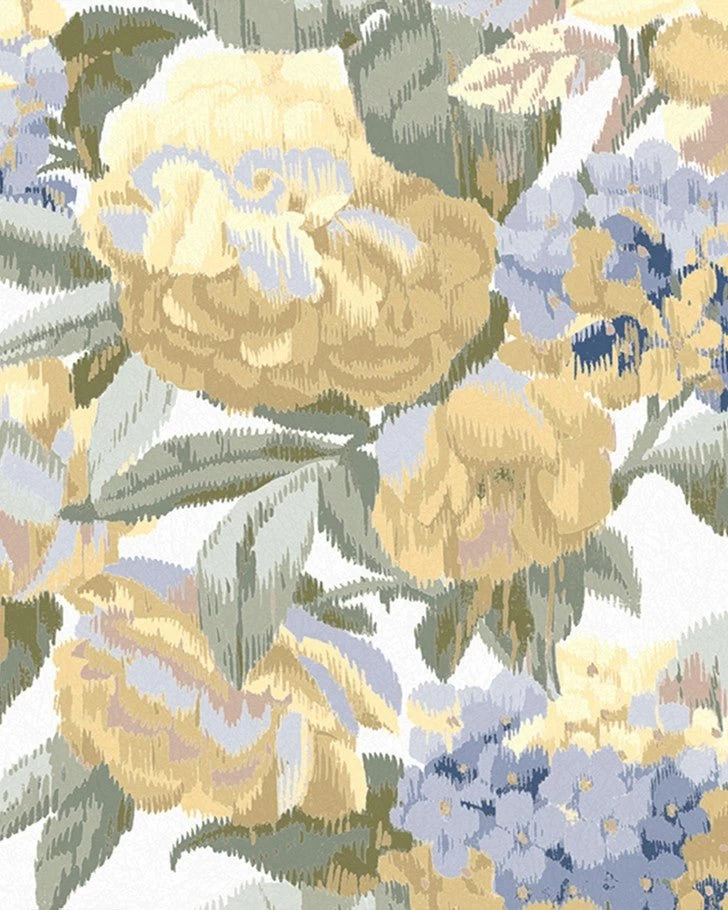 Pembrey Pale Gold Wallpaper Sample - Image 4