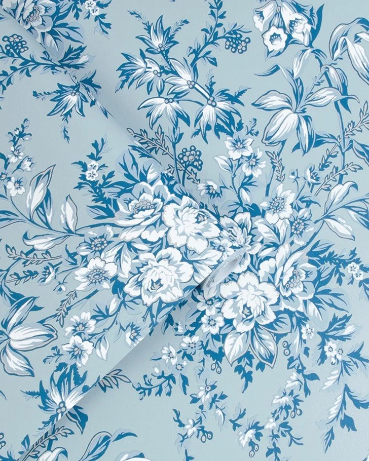 Picardie Blue Sky Wallpaper Sample - Image 3