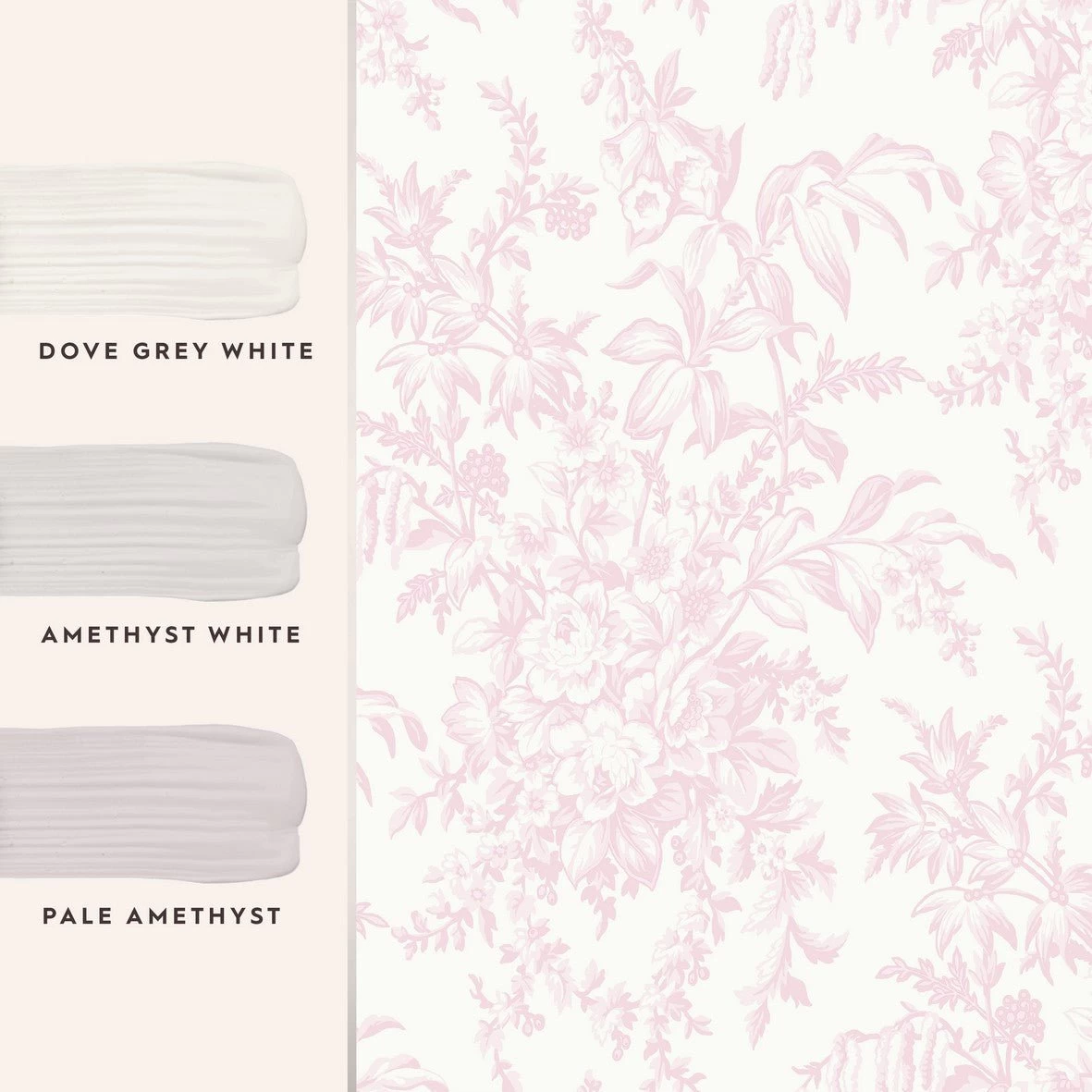 Picardie Petal Wallpaper Sample - Image 4