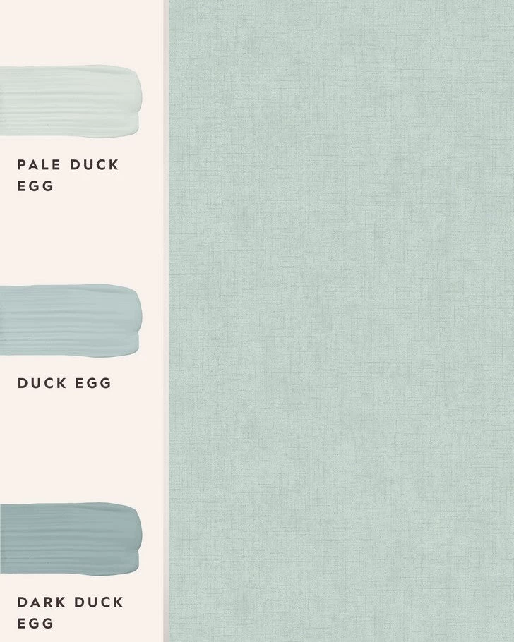 Plain Duck Egg Wallpaper - Image 5