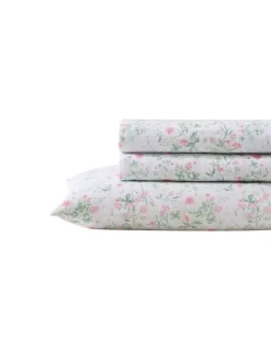 Posey Dance Pink Microfiber Sheet Set