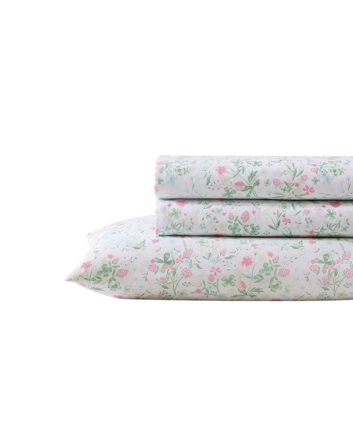 Posey Dance Pink Microfiber Sheet Set