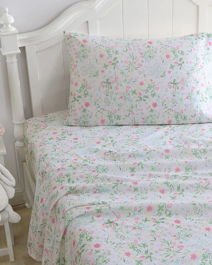 Posey Dance Pink Microfiber Sheet Set - Image 2