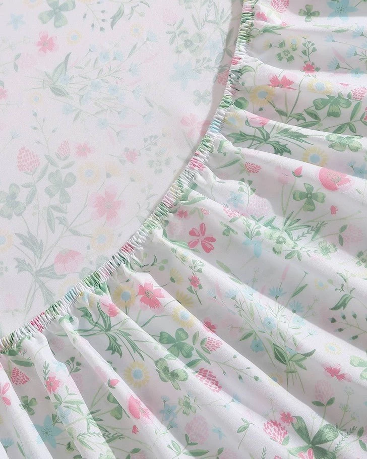 Posey Dance Pink Microfiber Sheet Set - Image 5