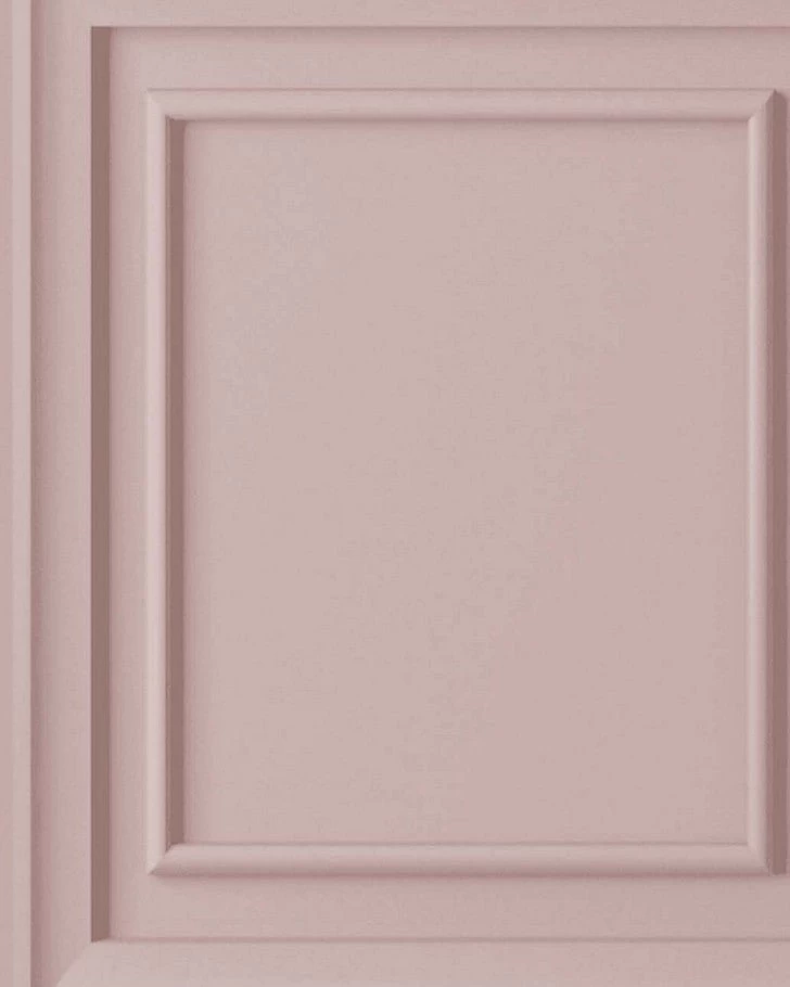 Redbrook Wood Panel Blush Wallpaper Sample