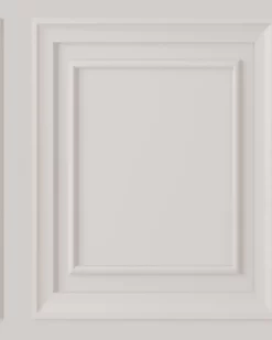 Redbrook Wood Panel Dove Grey Wallpaper Sample