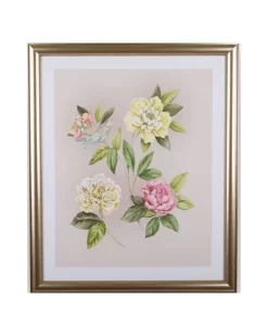 Roisin Framed Print Pale Amethyst