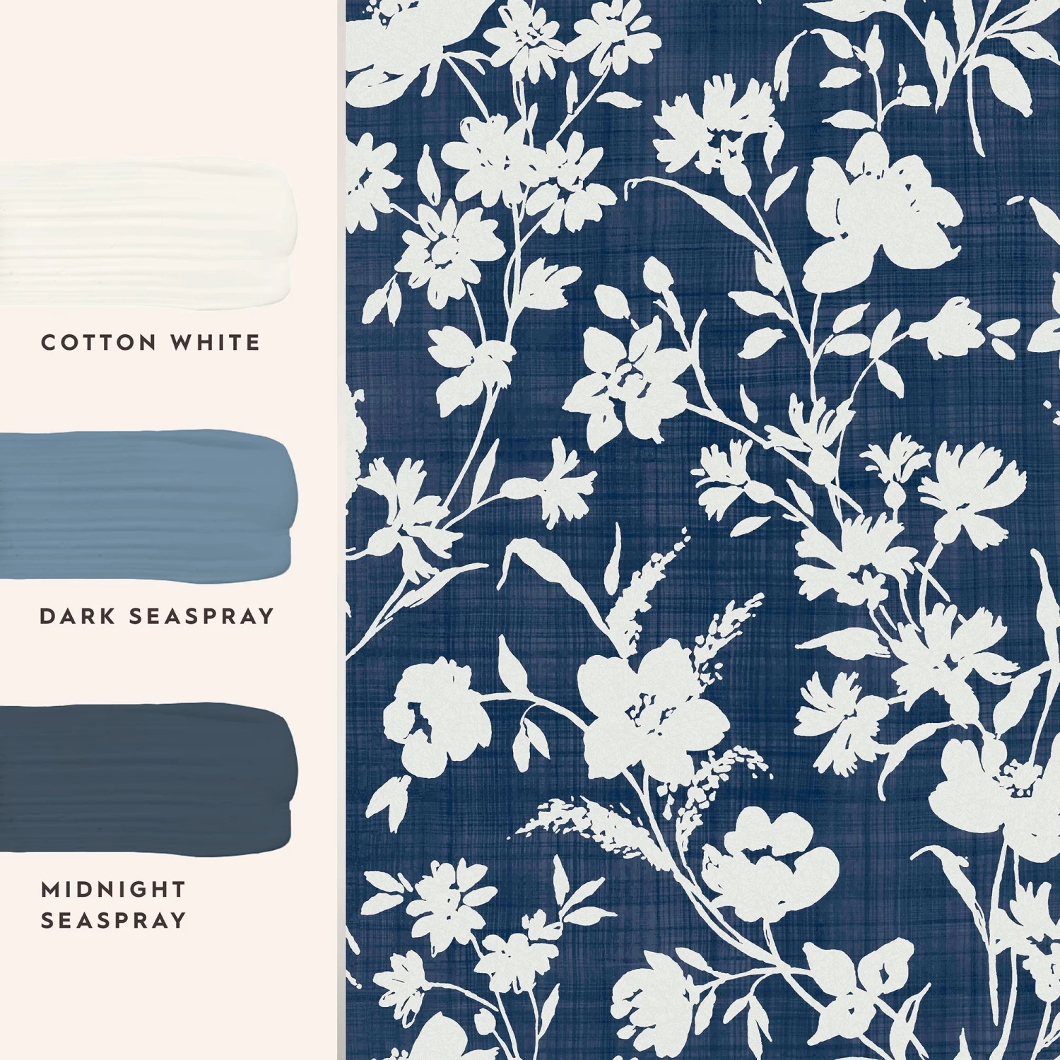 Rye Midnight Seaspray Blue Wallpaper - Image 5