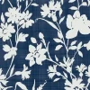 Rye Midnight Seaspray Blue Wallpaper Sample