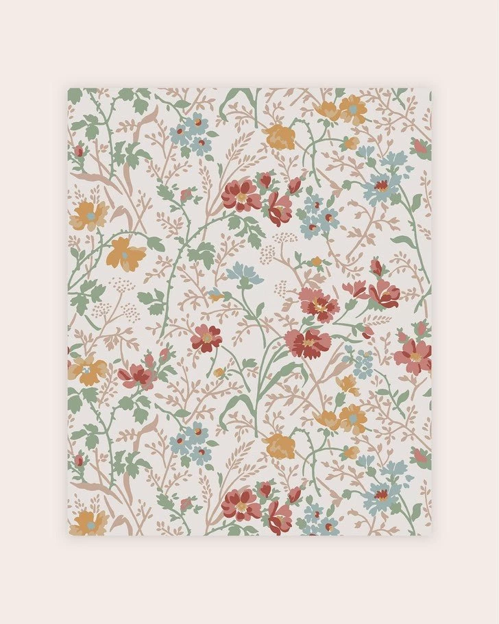 Shropshire Posy Antique Pink Wallpaper - Image 2