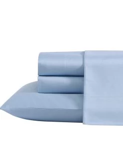 Solid Pastel Blue 800 Thread Count Sheet Set