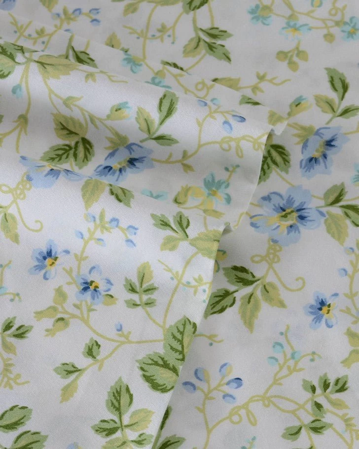 Spring Bloom Periwinkle Sheet Set - Image 2