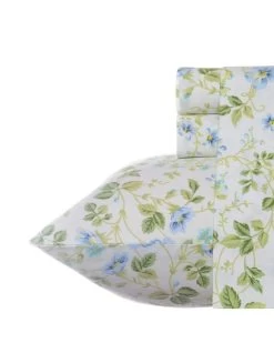 Spring Bloom Periwinkle Sheet Set