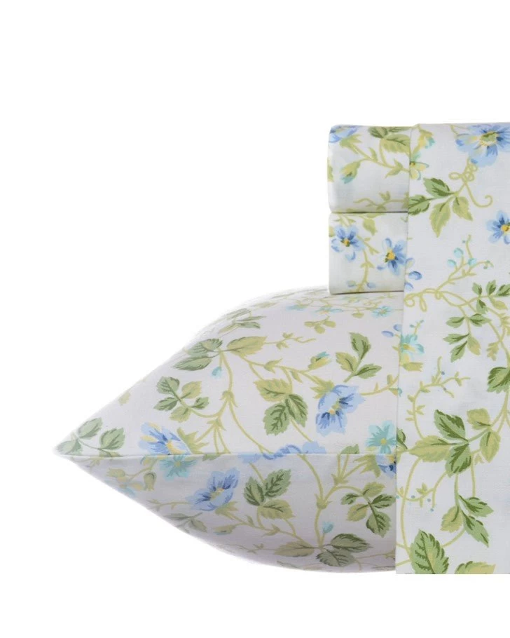 Spring Bloom Periwinkle Sheet Set