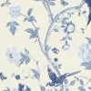 Summer Palace Royal Blue Wallpaper