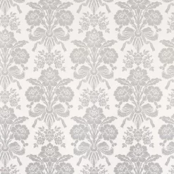 Laura Ashley Tatton Silver Wallpaper Sample