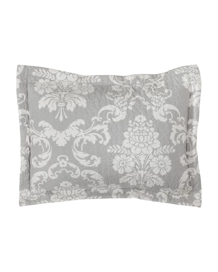 Venetia Grey Reversible Quilt Bonus Set - Image 10