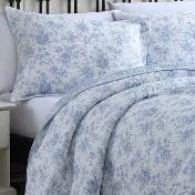 Walled Garden Blue Quilt Set - Image 11