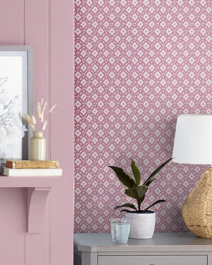 Whitebrook Mulberry Purple Wallpaper - Image 2