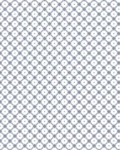 Wickerwork Dark Seaspray Blue Wallpaper
