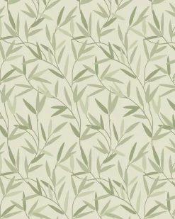 Willow Leaf Hedgerow Wallpaper