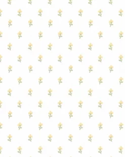 Wood Violet Ochre Yellow Wallpaper